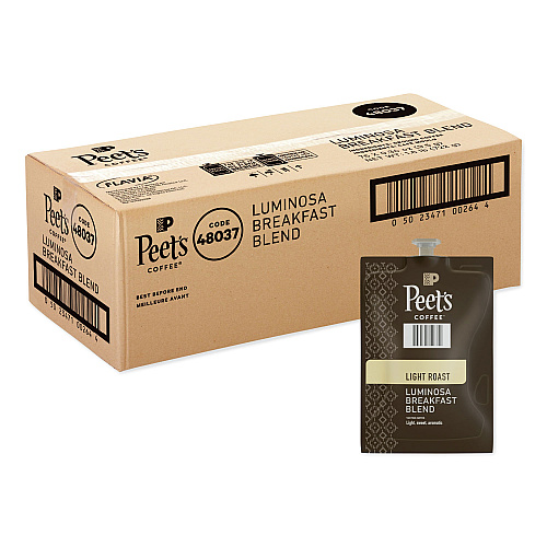 Peet's Coffee & Tea FLAVIA Ground Coffee Freshpacks, Colombia Luminosa, 76/Carton (LPC00264)