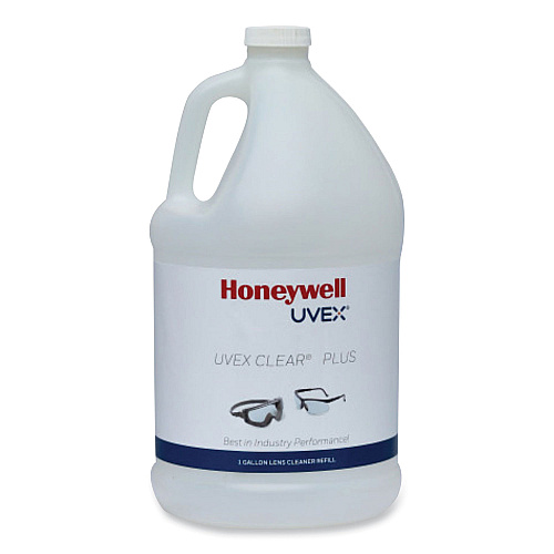 Uvex Clear Lens Cleaning Solution, 1 gal Bottle (S482)