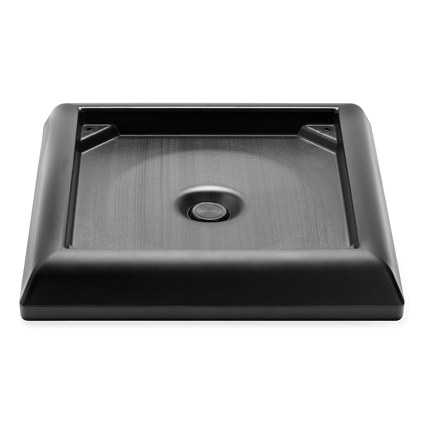 Ranger Weight Base, 24.5" X 24.5", Black
