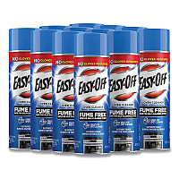 EASY-OFF Fume-Free Oven Cleaner, Lemon Scent 14.5 oz Aerosol Spray, 12/Carton (87977CT)