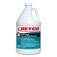 Betco Lotion Hand, Hair and Body Shampoo, Fresh Scent, 1 gal, 4/Carton (7730400)
