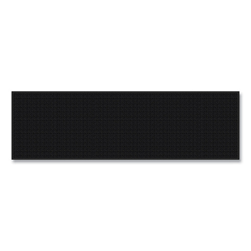 Apache Mills Absorba Select Entry Mat, Rectangular, 36 x 120, Pepper (032023)