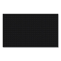 Apache Mills Absorba Select Entry Mat, Rectangular, 48 x 72, Pepper (022023)
