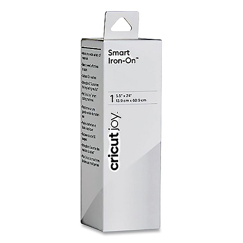 Cricut Smart Iron-On Material for Fabric, 5.5 x 24, White (2007201)