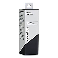 Cricut Smart Iron-On Material for Fabric, 5.5 x 24, Black (2007202)