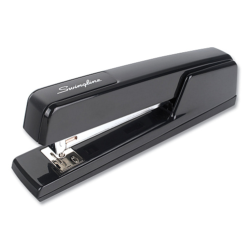 Swingline 747 Rio Red Full Strip Desk Stapler – Metal, Rotating Anvil, Business Classic