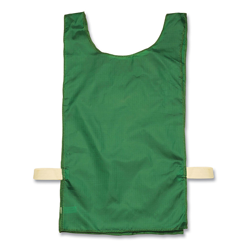 Champion Sports Heavyweight Pinnies, Nylon, One Size, Green, 1/Dozen (NP1GN)