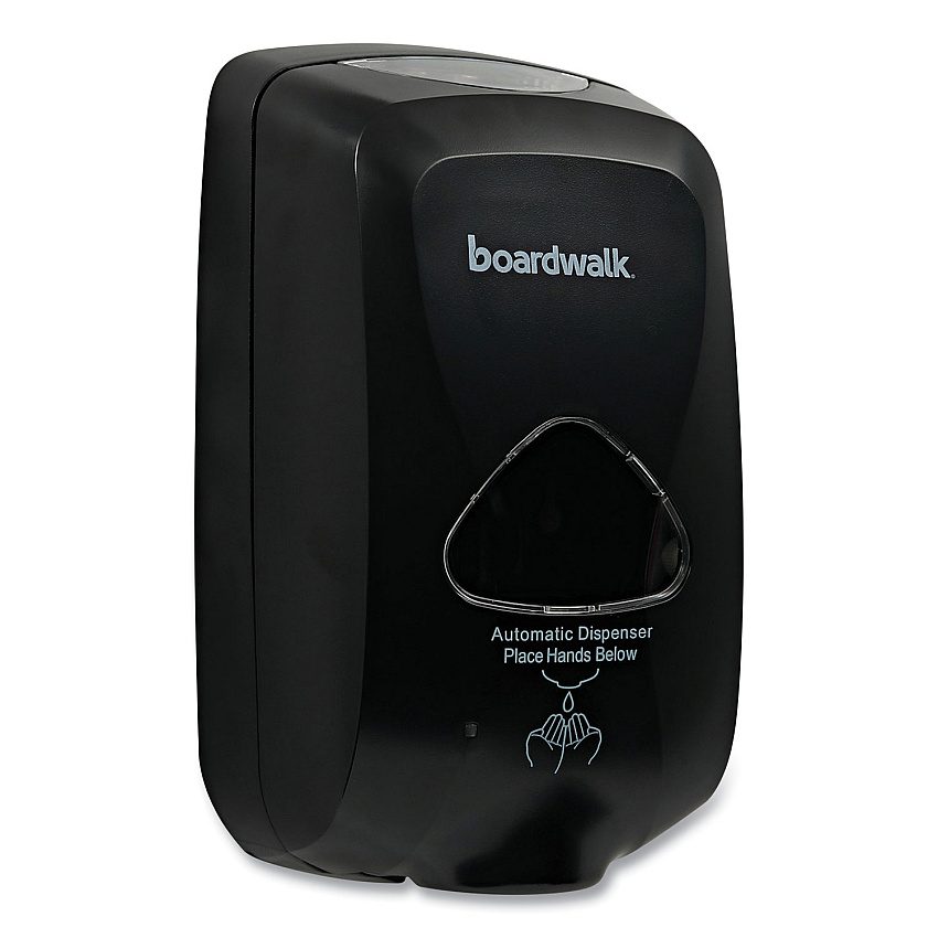 Boardwalk Touch-Free Automatic Dispenser, 1,200 mL, 6 x 4.05 x 10.58, Black (BWK42200)