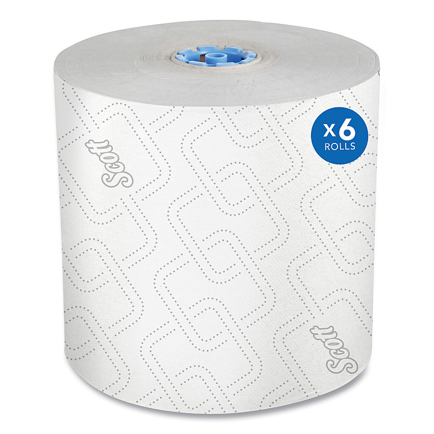 Scott&reg; Pro Hardwound Paper Towels, White, 1,150-ft., 6 Rolls (25702)