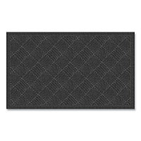 Apache Mills Ecomat Crosshatch Entry Mat, 36 x 60, Charcoal (072023)