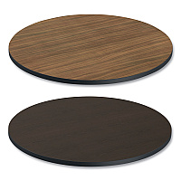 Alera Reversible Laminate Table Top, Round, 35.5