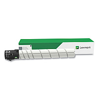 Lexmark 76C00K0 Toner, 18,500 Page-Yield, Black