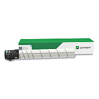 Lexmark 76C0HC0 High-Yield Toner, 34,000 Page-Yield, Cyan