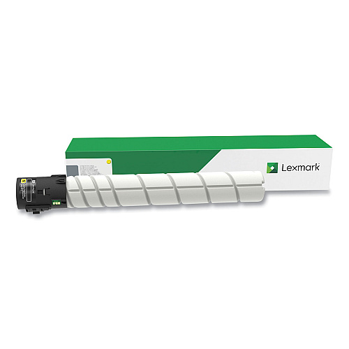 Lexmark 76C0HY0 High-Yield Toner, 34,000 Page-Yield, Yellow