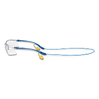 3M Virtua Sport CCS Protective Eyewear, Blue Plastic Frame, Clear Polycarbonate Lens (1179600000)