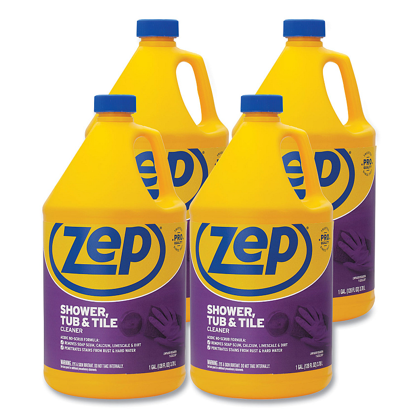 Shower Tub And Tile Cleaner, Pleasant Scent, 1 Gal, 4/carton