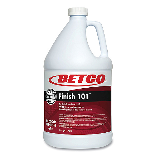 Betco Finish 101 Floor Finish, 1 gal Bottle, 4/Carton (6960400)