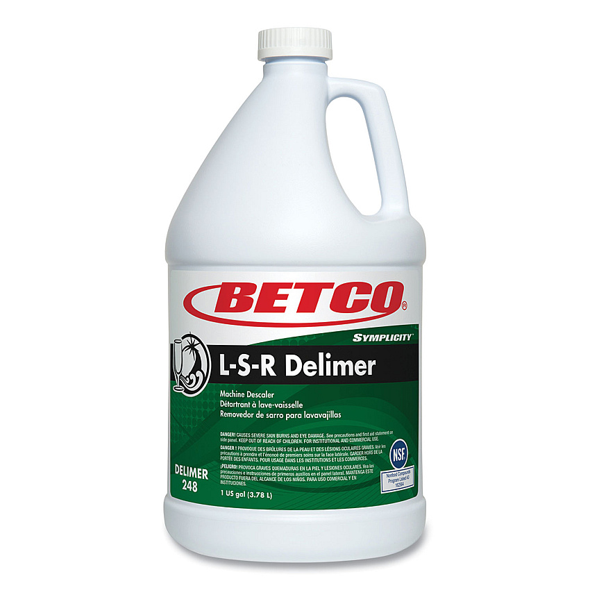 Betco L S R Delimer, Floral Scent, 1 gal Bottle, 4/Carton (2480400)