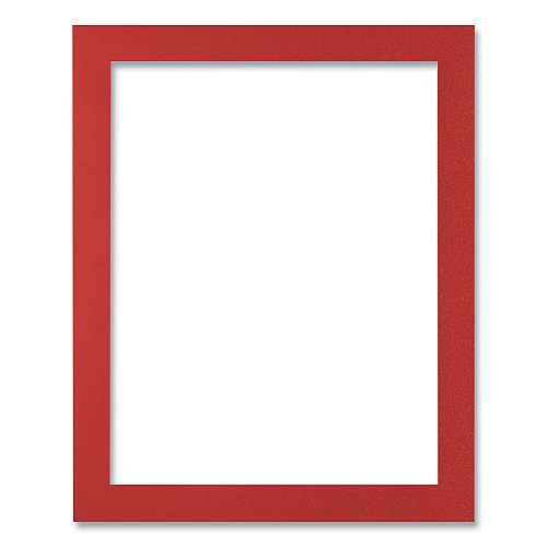 Deflecto Self-Adhesive Sign Holders, 8.5 x 11 Insert, Clear with Red Border Frame, 2/Pack (68776R)