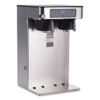 BUNN ICB Infusion Series Twin Tall Coffee Brewer, 51 Cups, Silver/Black (532000101)