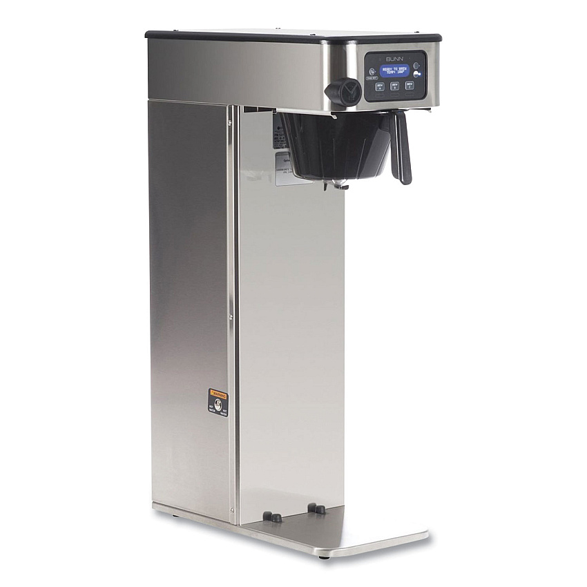 BUNN ICB Infusion Series Coffee Brewer, 38 Cups, Silver/Black (531000101)