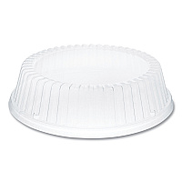 Dart Dome Covers for Dinnerware, For 9" Foam Plates, Clear, Plastic, 125/Bag, 4 Bags/Carton (CL9P)