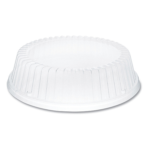 Dart Dome Covers for Dinnerware, For 9" Foam Plates, Clear, Plastic, 125/Bag, 4 Bags/Carton (CL9P)