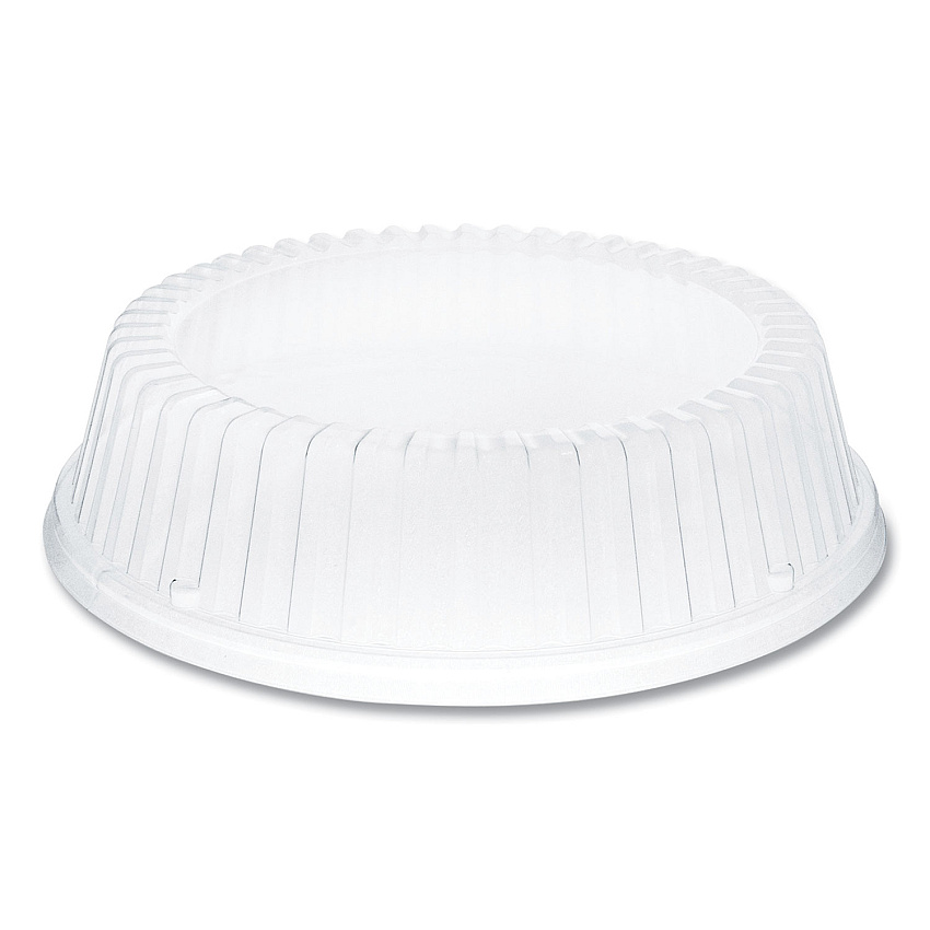 Dart Dome Covers for Dinnerware, For 9" Foam Plates, Clear, Plastic, 125/Bag, 4 Bags/Carton (CL9P)