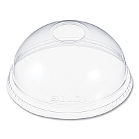 Dart Ultra Clear Dome Cold Cup Lids, Fits 16 oz to 24 oz Cups, PET, Clear, 100/Pack (DLR626PK)