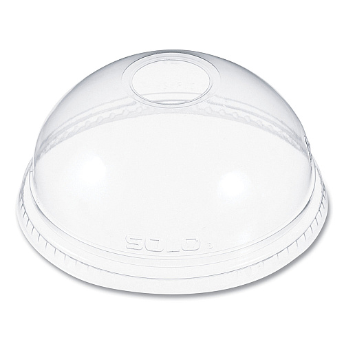 Dart Ultra Clear Dome Cold Cup Lids, Fits 16 oz to 24 oz Cups, PET, Clear, 100/Pack (DLR626PK)