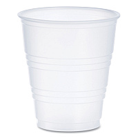 Dart High-Impact Polystyrene Cold Cups, 5 oz, Translucent, 100/Pack (Y5PK)
