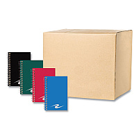 Roaring Spring Memo Pad, Randomly Assorted Cover Color, Narrow Rule, (46) White 6 x 4 Sheets, 72/Carton (14019CS)