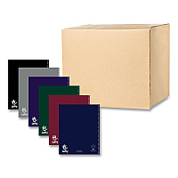 Roaring Spring Lefty Notebook, 1 Subject, College Rule, Randomly Assorted Cover Color, (100) 11 x 9 Sheets. 24/Carton (13503CS)