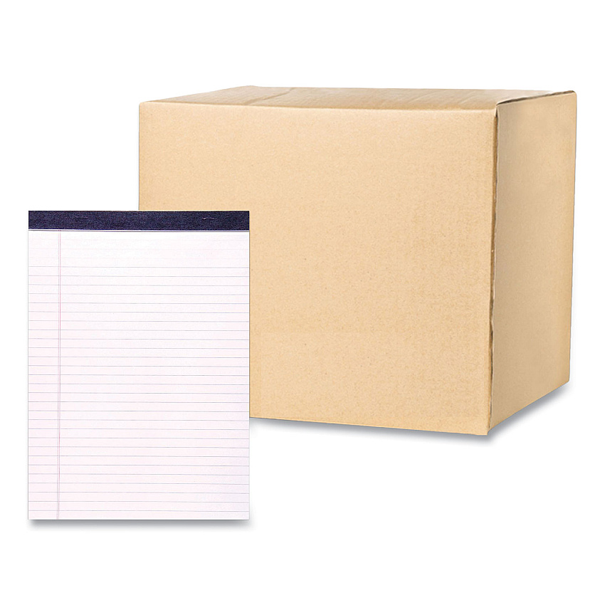 Roaring Spring Legal Pad, 50 White 8.5 x 11 Sheets, 72/Carton (74754CS)