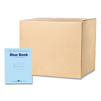 Roaring Spring Examination Blue Book, Wide/Legal Rule, Blue Cover, (4) 8.5 x 11 Sheets, 600/Carton (77515CS)