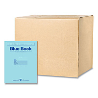 Roaring Spring Examination Blue Books, Wide/Legal Rule, Blue Cover, (8) 11 x 8.5 Sheets, 500/Carton (77517CS)
