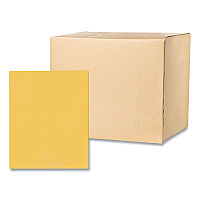Roaring Spring Pocket Folder, 0.5" Capacity, 11 x 8.5, Gold, 25/Box, 10 Boxes/Carton (50121CS)