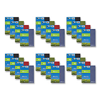 Roaring Spring Earthtones BioBased 1 Subject Notebook, Medium/College Rule, Randomly Assorted Covers, (80) 11 x 9 Sheets, 24/Carton (13362CS)