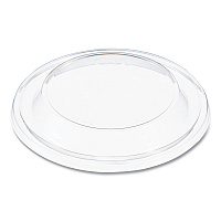Dart Plastic Dome Lid, Fits 5 oz to 32 oz Hot Cups/Containers, Clear, 100/Pack, 10 Packs/Carton (20DLCR)