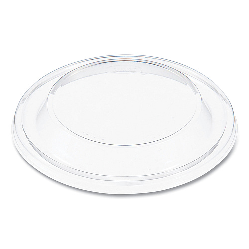 Dart Plastic Dome Lid, Fits 5 oz to 32 oz Hot Cups/Containers, Clear, 100/Pack, 10 Packs/Carton (20DLCR)