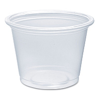 Dart Conex Complements Portion/Medicine Cups, 1 oz, Clear, 125/Bag, 20 Bags/Carton (100PC)
