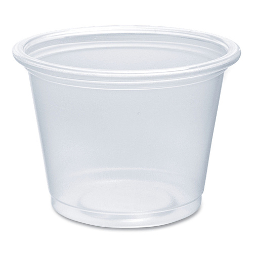 Dart Conex Complements Portion/Medicine Cups, 1 oz, Clear, 125/Bag, 20 Bags/Carton (100PC)