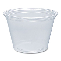 Dart Conex Complements Portion/Medicine Cups, 2.5 oz, Plastic, Clear, 125/Bag, 20 Bags/Carton (250PC)