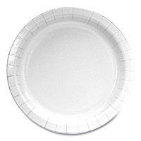Boardwalk Paper Dinnerware, Plate, 6" dia, White, 1,000/Carton (BWKWH6PLT)