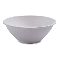 Vanguard Renewable And Compostable Sugarcane Bowls, 32 Oz, White, 400/carton