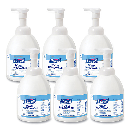 Healthcare Healthy Soap 2% Chg Antimicrobial Foam, Fragrance-free, 535 Ml, 4/carton