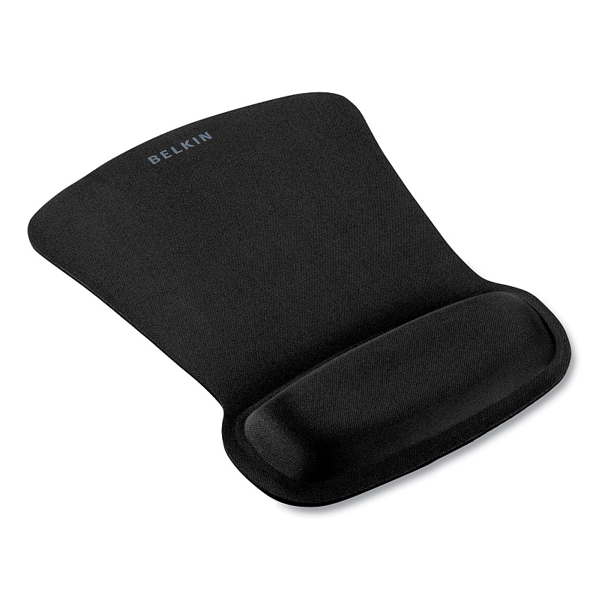 Belkin WaveRest Gel Mouse Pad with Wrist Rest, 9.3 x 11.9, Black (F8E262BLK)
