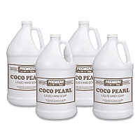 Kess Coco Pearl Liquid Hand Soap, Coconut Scent, 128 oz, 4/Carton