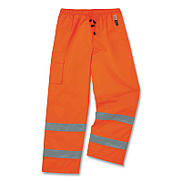 ergodyne GloWear 8925 Class E Hi-Vis Thermal Pants, Small, Orange (24442)