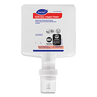Diversey Soft Care Impact Foam Hand Sanitizer for IntelliCare Dispensers, 1,200 mL Cartridge, Alcohol Scent, 6/Carton (100907873)